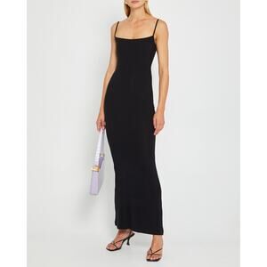 Caara Soft Lounge Long Tank Slip Dress - M